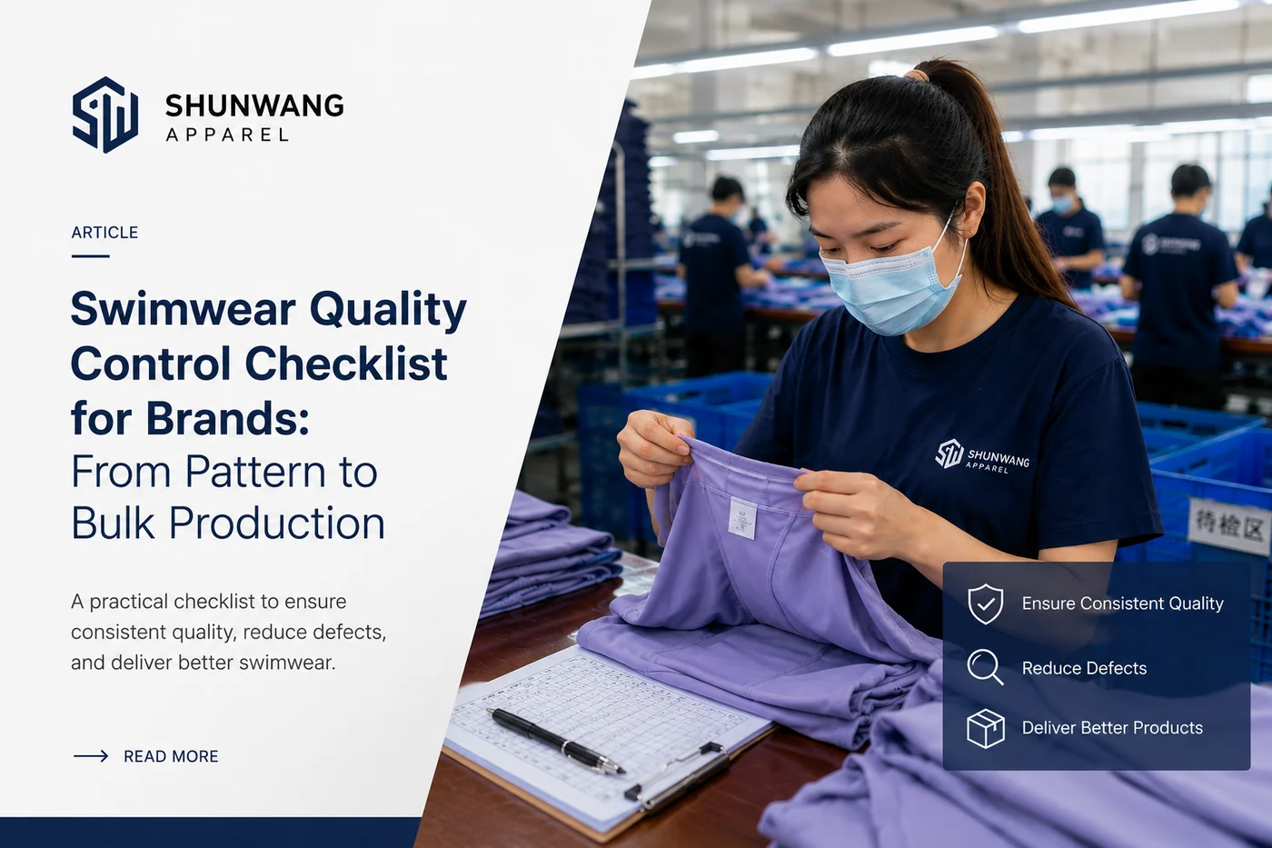 Swimwear Quality Control Checklist for Brands: From Pattern to Bulk Production