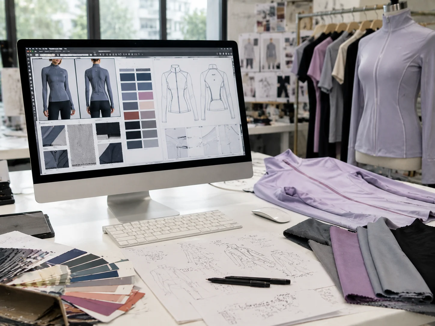 AI-Empowered Activewear Development