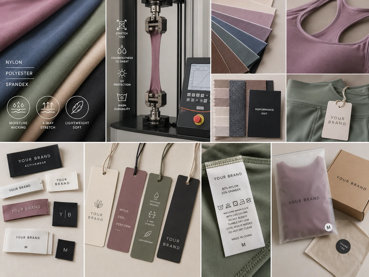 Private-label finishing connects fabric to brand presentation