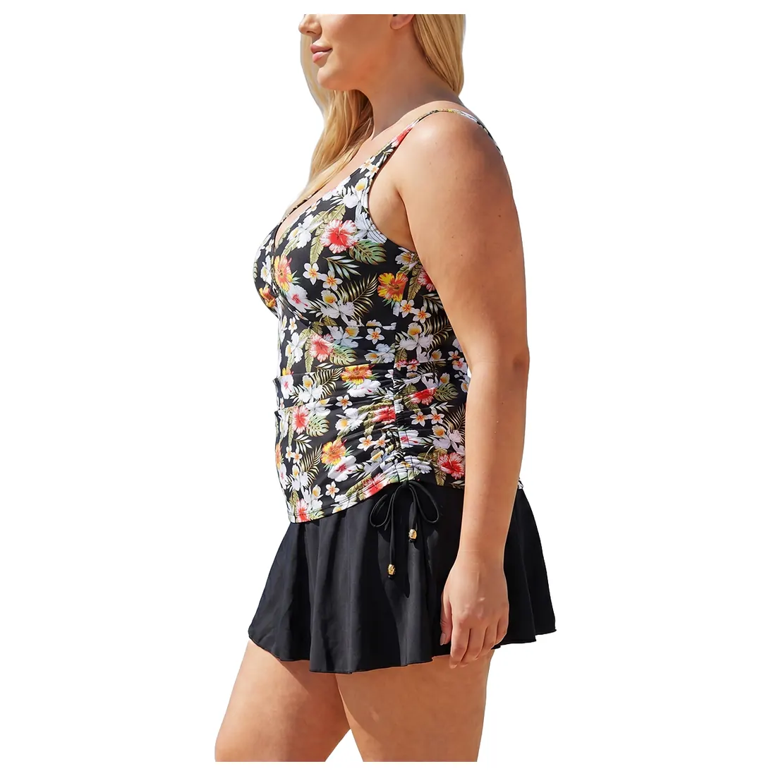 Plus Size Abstract Swimdress Reference view 2