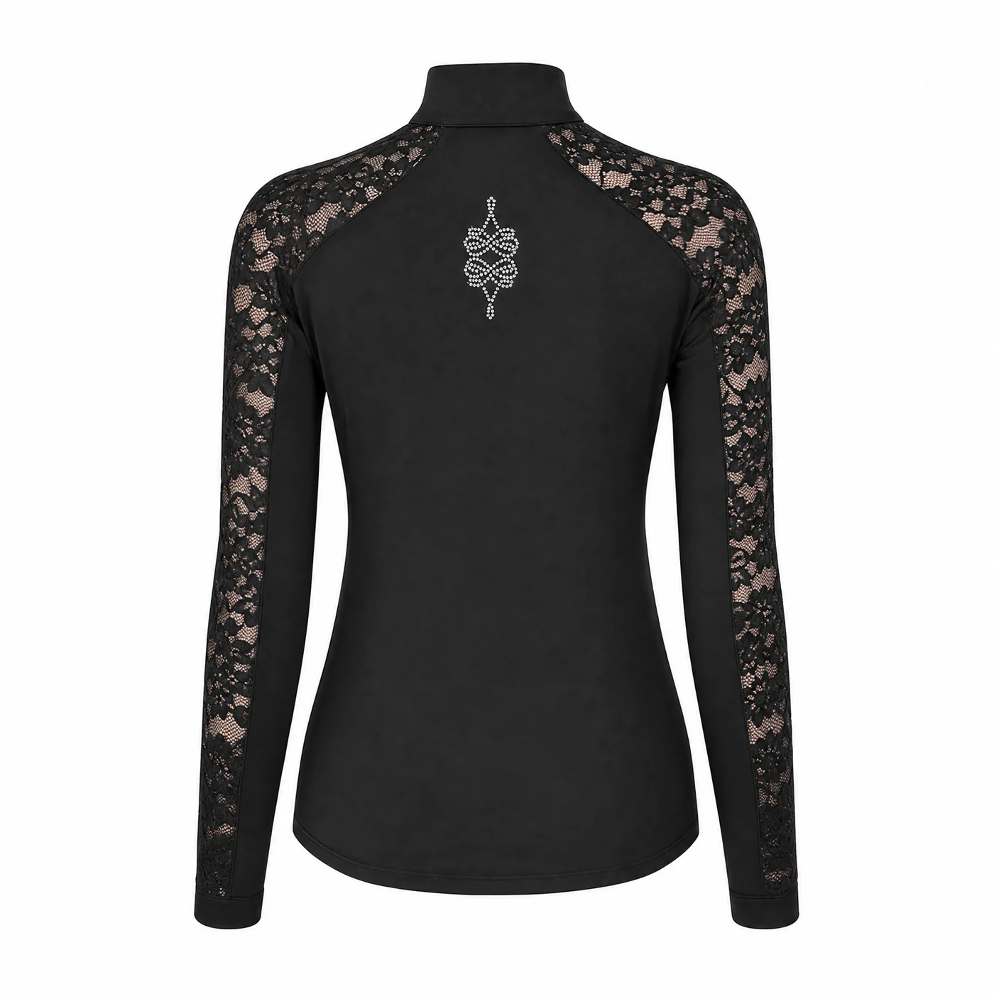 Black Lace Riding Top Reference view 2