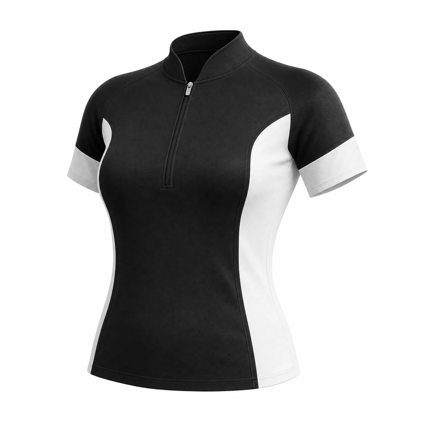 Contrast Zip Riding Top Reference main view